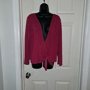Citiknit half wrap blouse size 1X 5/$25